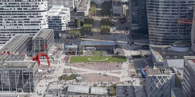 La place de La Défense : l’agora du quartier