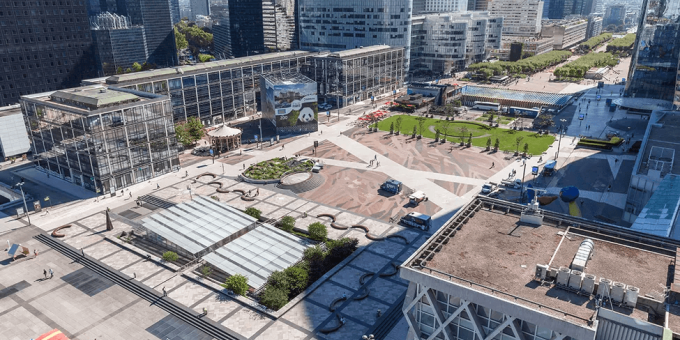 La place de La Défense : l’agora du quartier