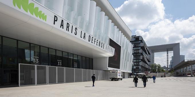 Plan Grand Froid à Paris La Défense Arena