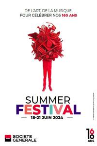 Affiche Summer Festival Société Générale