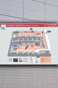 Couverture Plan du Terminal Jules Verne